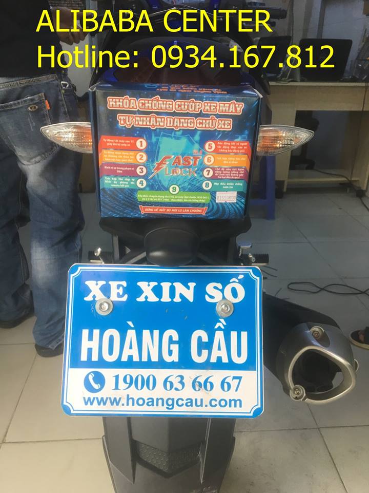 Khóa chống trộm xe máy