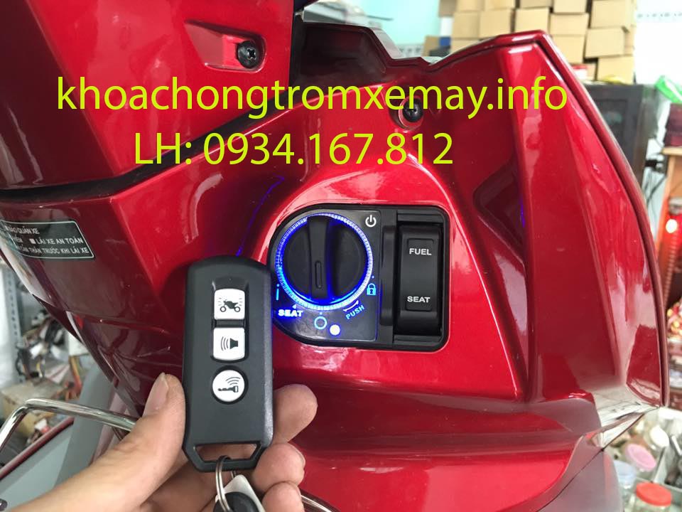 khóa smartkey chính hãng cho airblade