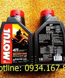 Nhớt Motul Scooter Power LE 5W40 0.8L