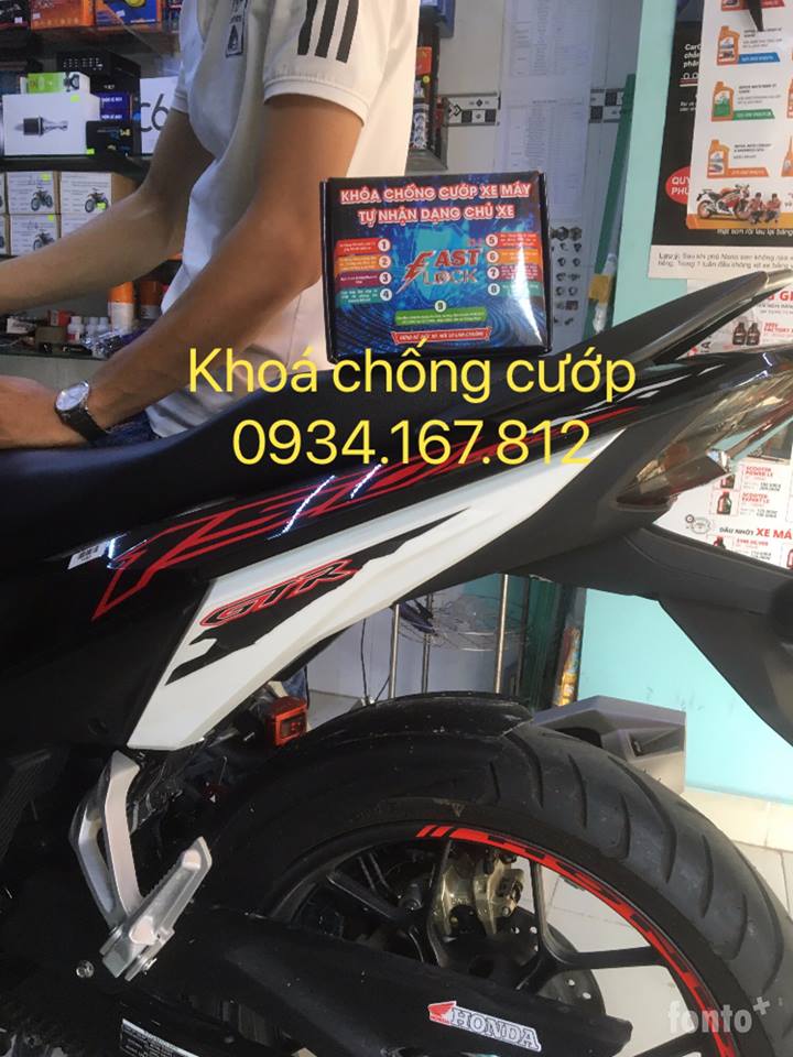 Khoá chống trộm xe máy Honda Supra GTR 150