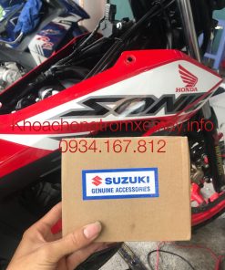 lắp khoá chống trộm xe máy suzuki