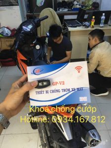 Khóa chống trộm xe máy tphcm