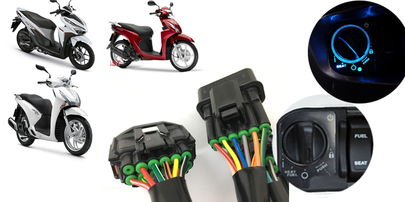 Bộ Khoá Chống Cướp Smartkey Cho xe Honda Vario 150