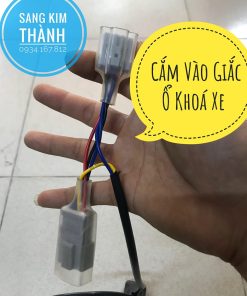 Chống trộm xe winner, winner x, sonic từ cầu chì