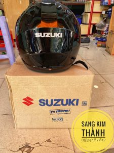 Nón Bảo Hiểm 3/4 Suzuki Chính Hãng Nhập Khẩu Từ Indonesia