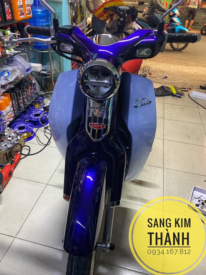 Phủ Nano Ceramic Honda Super Cup C125