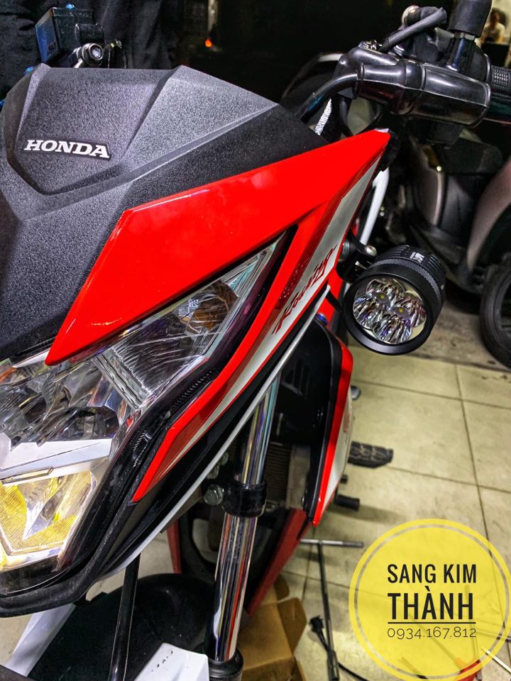 Lắp Đặt Đèn Trợ Sáng Xe Honda Sonic 150