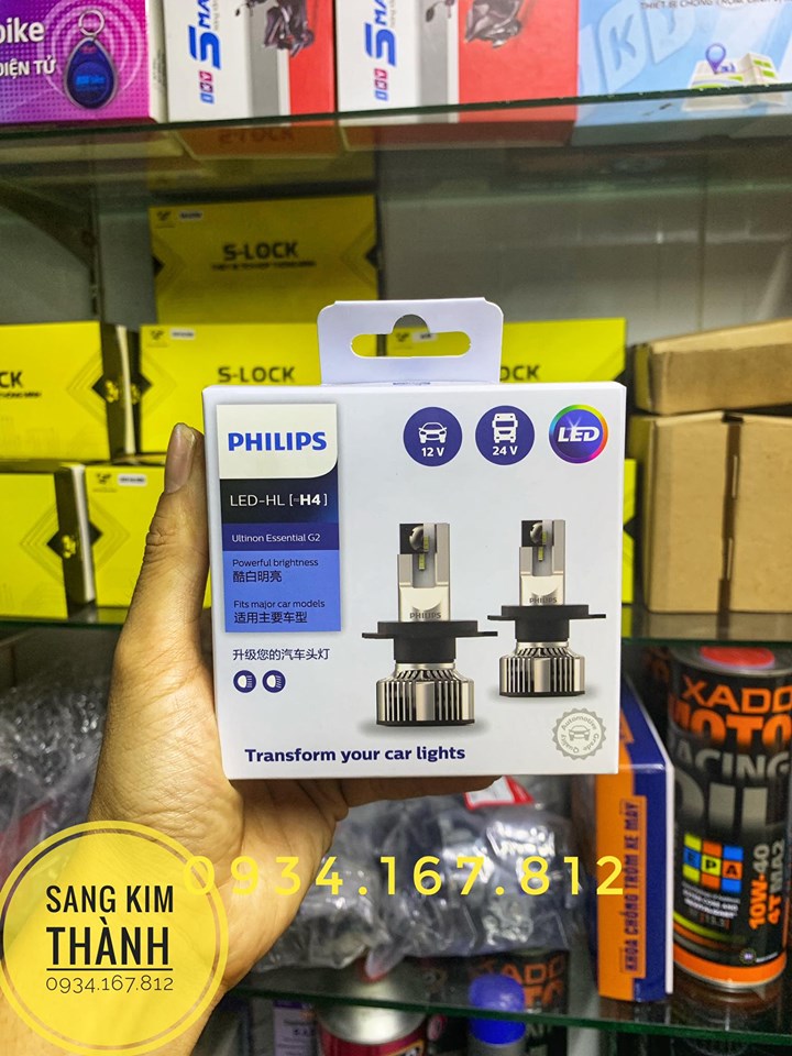 Lắp Đặt Đèn Pha Led Philips Cho Xe Máy Tại tphcm