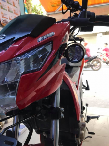 Lắp Đặt Đèn Trợ Sáng Xe Satria 150