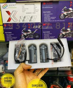 Đèn Trợ Sáng Bi Led Mini Kenzo X100 Chính Hãng