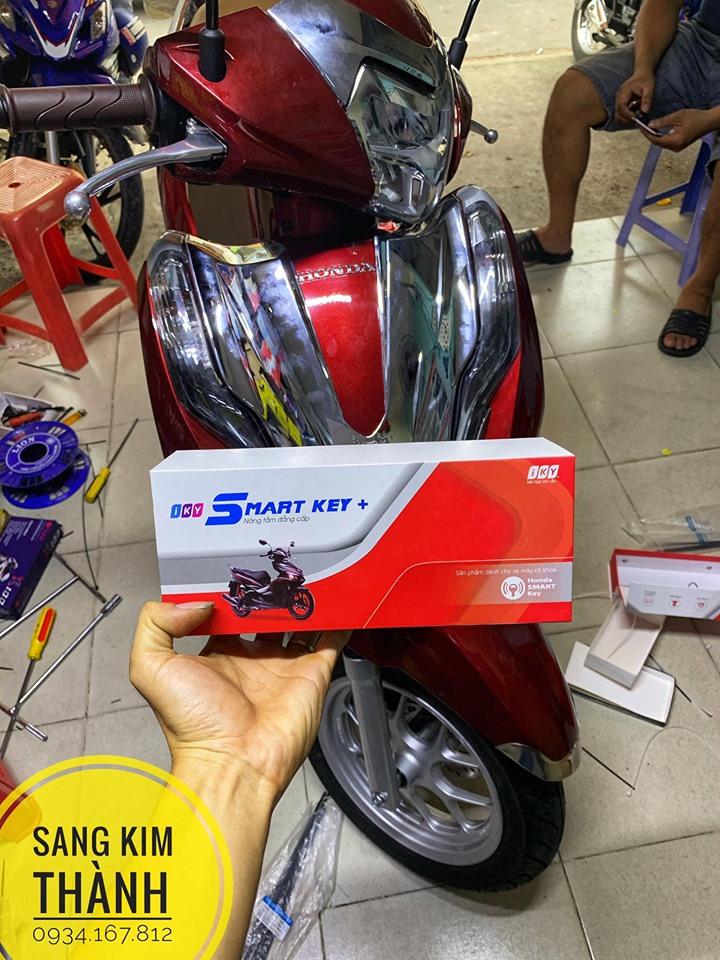 Khoá Chống Trộm Cướp 2 Mét Smartkey Honda Iky Smartkey