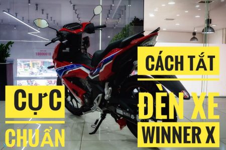 Lắp Tắt Đèn Xe Winner X 2020 Tích Hợp Trên Nút Passing