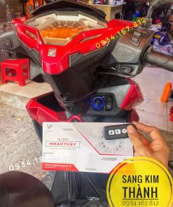 Khoá Slock Remote 3 Nút Ổ Núm Smartkey Honda Chính Hãng Lắp Cho Xe Vario
