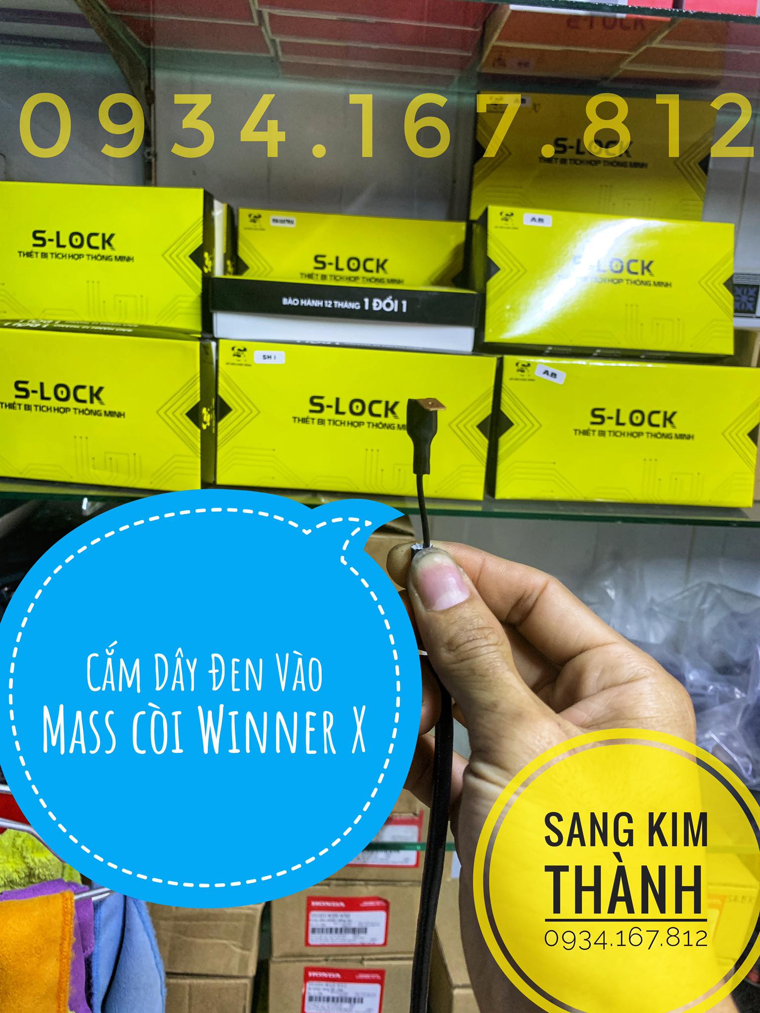 Lắp Đặt Hazzard cho xe winner x