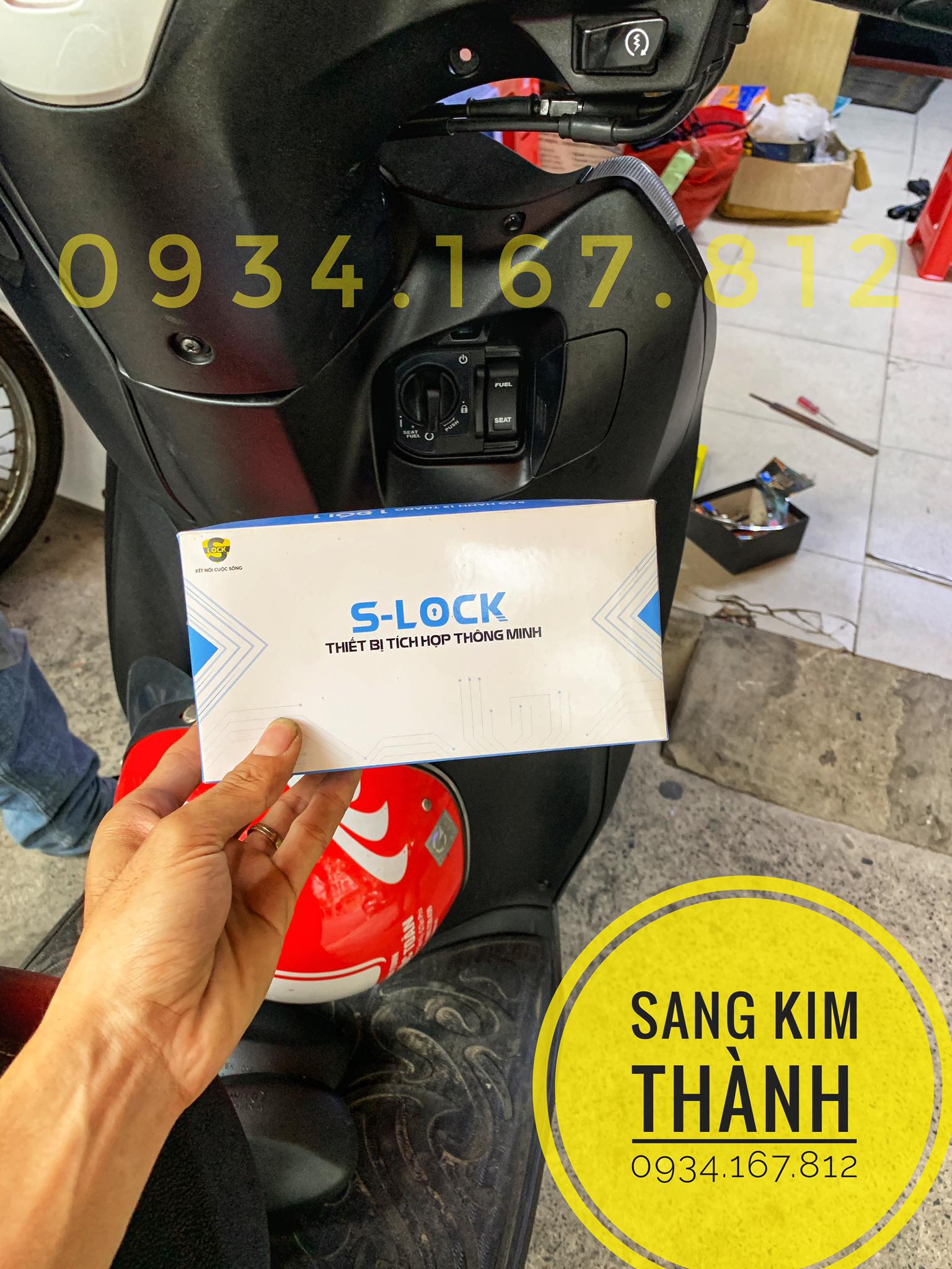 Thiết Bị Cảnh Báo Quên Tắt Núm về Off KHi Quên tắt Khoá Smartkey Lead Về Vị Trí Off