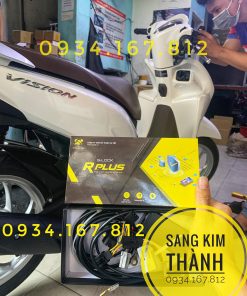 Khoá Nâng Cấp Chống Dắt Chống Cướp Cho Xe Vision 2021 2022 2023 9 lắp khoá chống cướp 2 mét xe Vision 2021 2022
