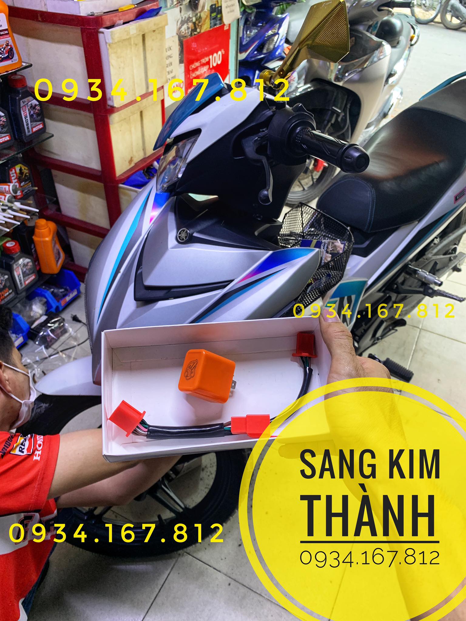 Mạch Ưu Tiên Hazzard v1.0 Seido Cho xe Exciter 150 2019 2020