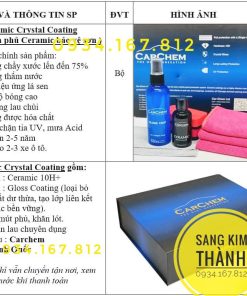 Carchem Ceramic Crystal 10H 12 Carchem Ceramic 10H