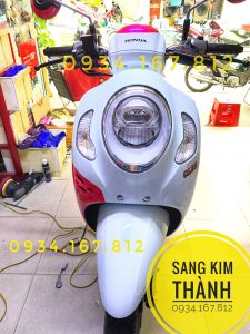 Phủ Nano Ceramic xe Honda Scoopy