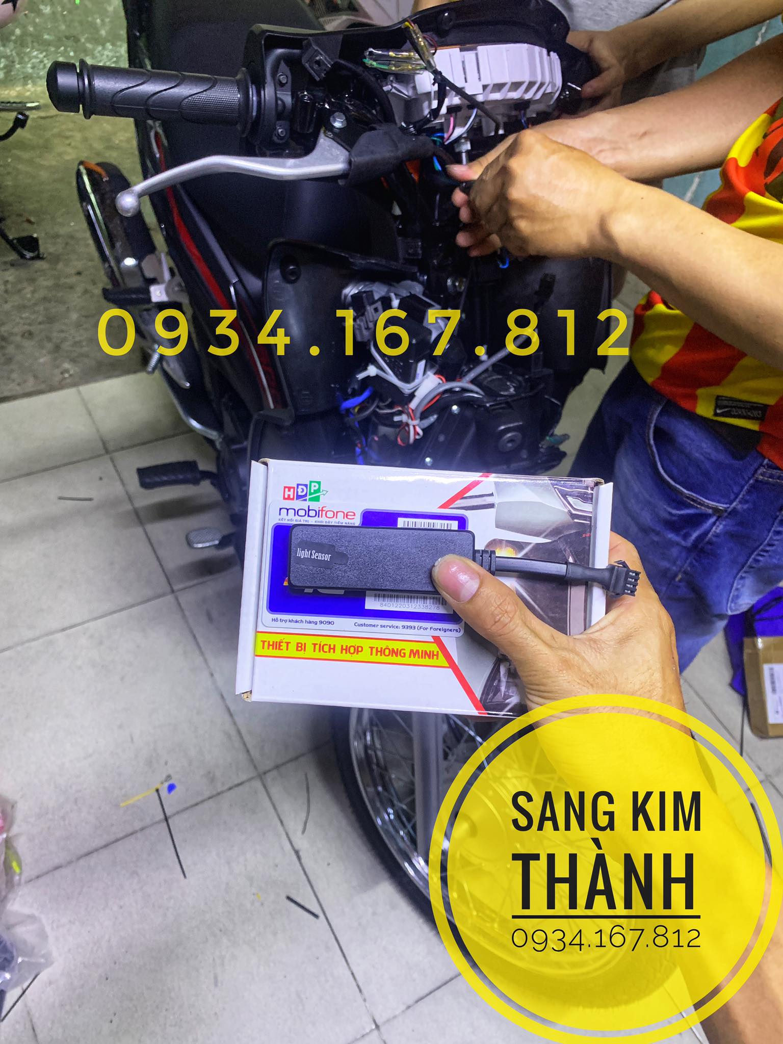 Lắp Định Vị Xe máy Tân Phú