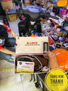 Khóa chống trộm xe máy remote Slock Found