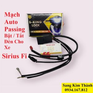 Bộ mạch tắt đèn xe Yamaha Sirius Fi Tích Hợp Passing