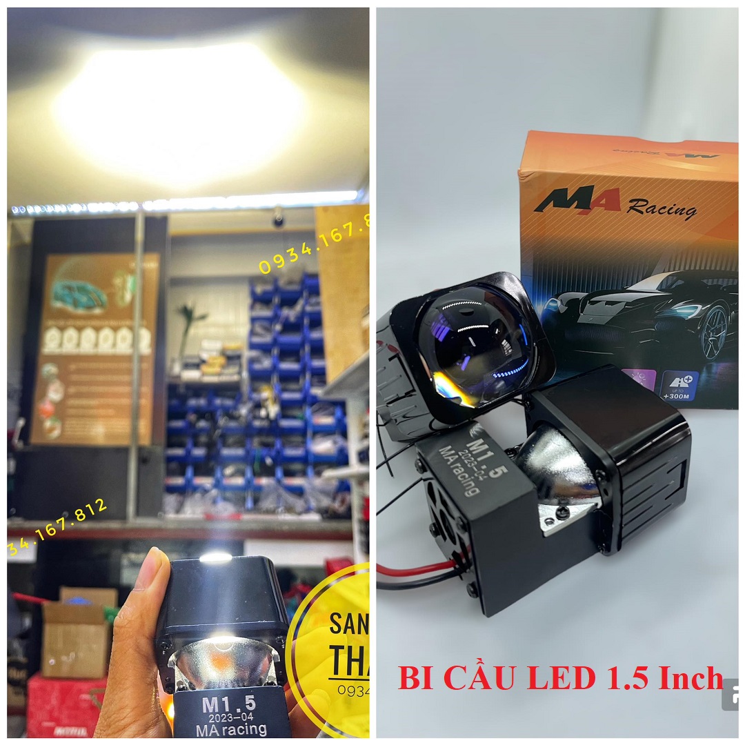 Đèn Pha Bi Cầu Led Ma Racing M1.5