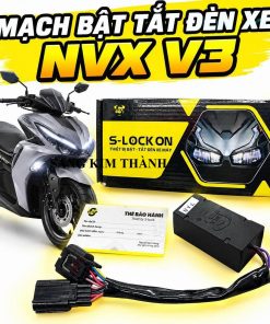 Mạch Tắt Mở Đèn xe NVX v3 Đời Mới